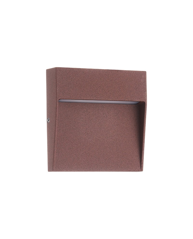 BAKER * SEÑALIZADOR CUADRADO 3W 3000K CORTEN